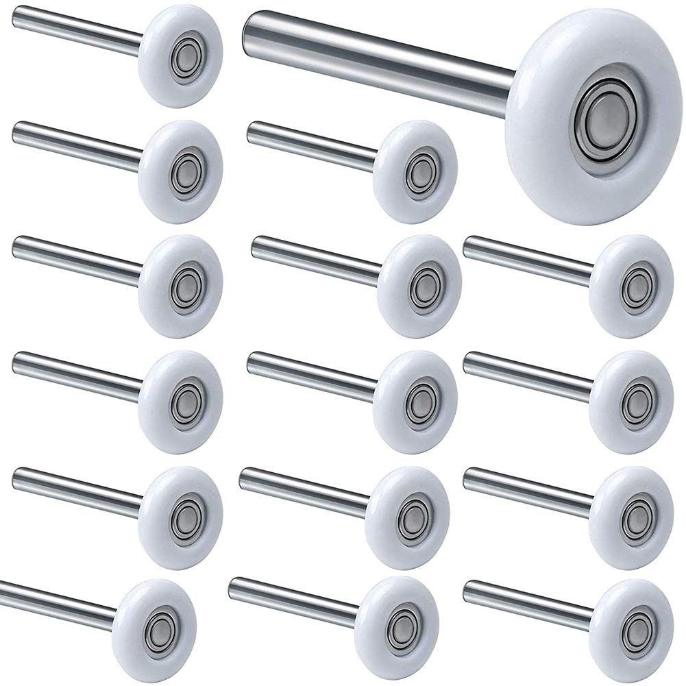 GOURIDE 12 Stück 5,1 cm Garagentorrollen, 6200ZZ Lager-Nylon-Garagentor-Roller, für Wohn- und Gewerbe-Garagentore GOURIDE 12 Stück 5,1 cm Garagentorrollen, 6200ZZ Lager-Nylon-Garagentor-Roller, für Wohn- und Gewerbe-Garagentore von GOURIDE