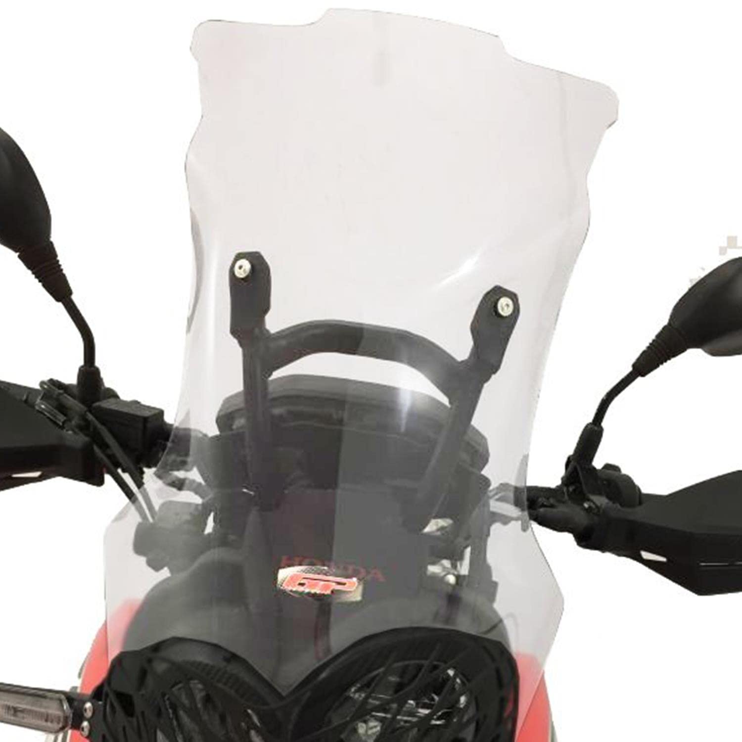 GP Kompozit Für CRF250 / CRF300 Rally 2017-2023 kompatible Windschutzscheibe Windschutzscheibe Transparent 59cm von GP Kompozit