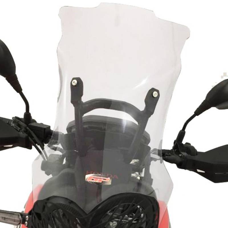 GP Kompozit Für CRF250 / CRF300 Rally 2017-2023 kompatible Windschutzscheibe Windschutzscheibe Transparent 59cm von GP Kompozit