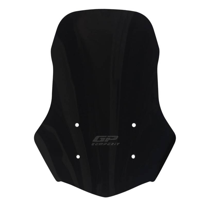 GP Kompozit Für Rocket 3 R/GT 2010-2023 kompatible Windschutzscheibe Windschutzscheibe Schwarz 46 cm von GP Kompozit