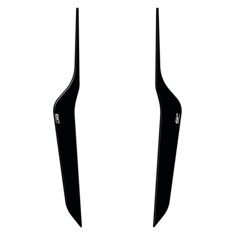 GP Kompozit Tankpad für hintere Seitenstreifen, schwarz, kompatibel mit Honda PCX125 / PCX150 2021–2024 von GP Kompozit