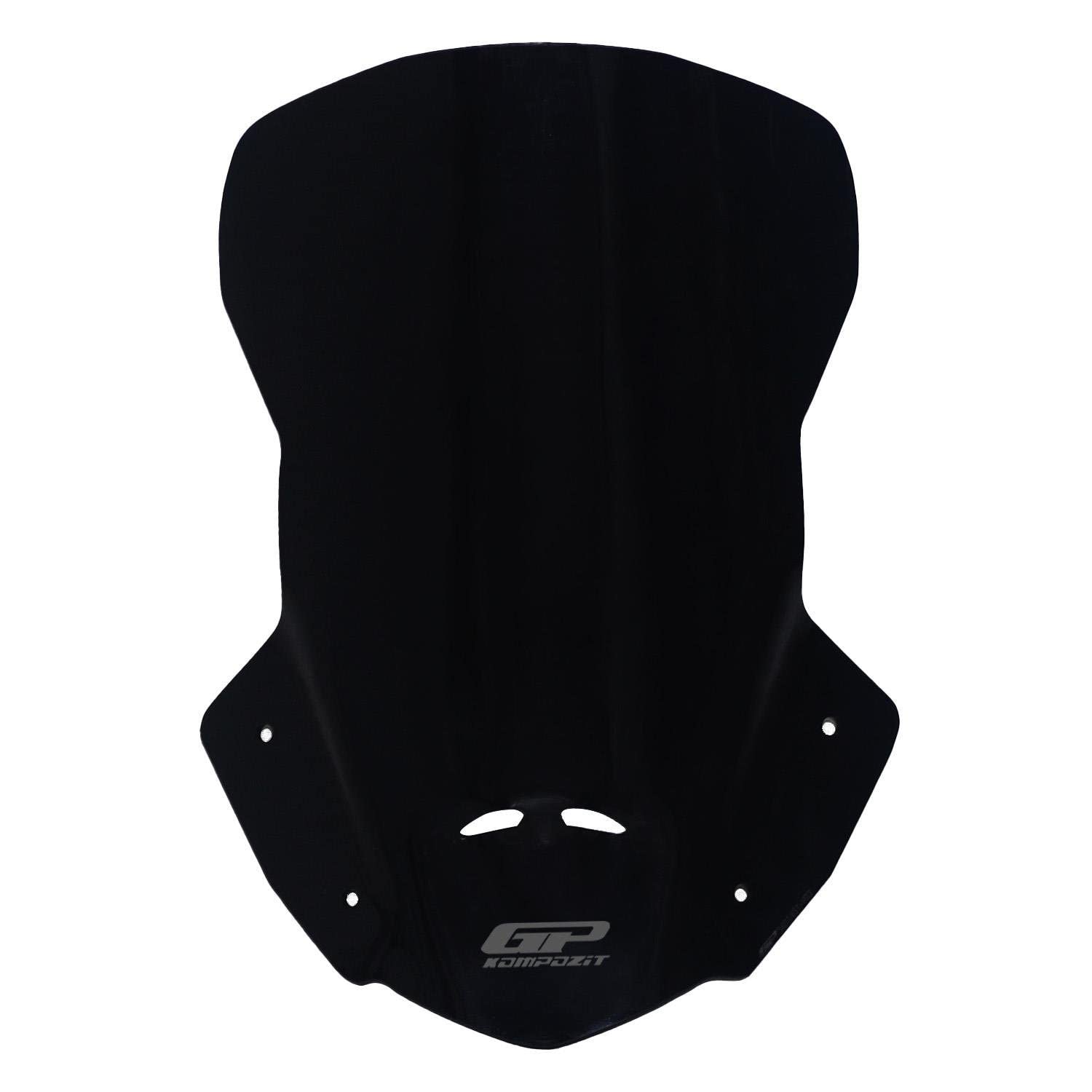 GP Kompozit Für CRF250L / CRF300L 2013-2020 kompatible Touring Windschutzscheibe Windschutzscheibe Schwarz 42cm von GP Kompozit