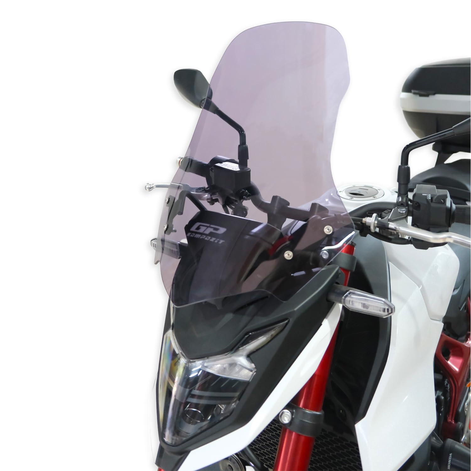 GP Kompozit Windschutzscheibe Rauchgrau kompatibel für Honda CB750 Hornet 2023–2024 48 cm GP Kompozit Windschutzscheibe Rauchgrau kompatibel für Honda CB750 Hornet 2023–2024 48 cm von GP Kompozit