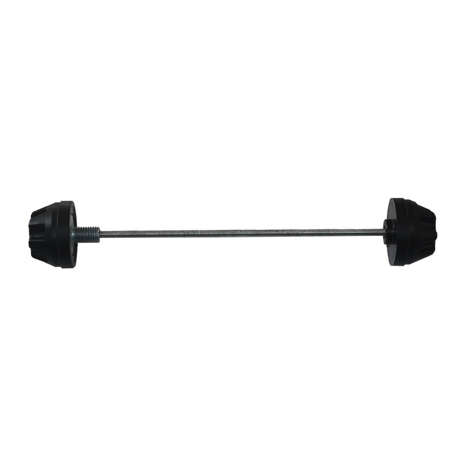 GP Kompozit for BMW R 1200/1250 GS 2013-2021 Compatible Front Axle Frame Crash Slider Black von GP Kompozit