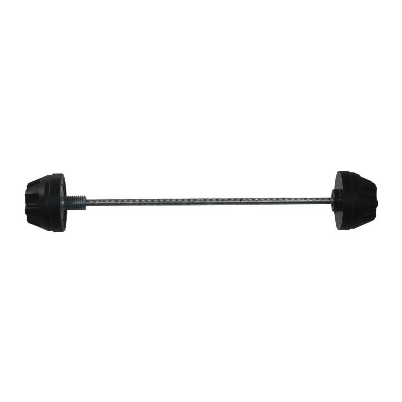 GP Kompozit for BMW R 1200/1250 GS 2013-2021 Compatible Front Axle Frame Crash Slider Black von GP Kompozit