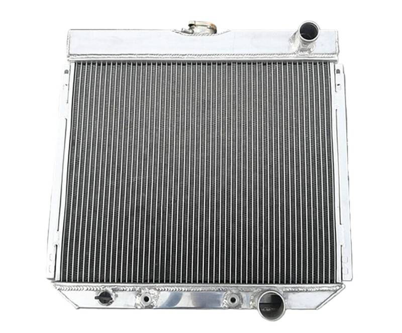3-reihiger Vollaluminium-Kühler für Fd Mustang 1967–1969/Me-r-cury Cougar 1967–1970 AT 1968 1969 von GPI Racing