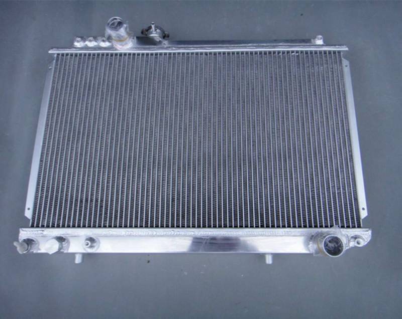 Für 3-reihige Aluminium-Kühler SUPRA MK3 SOARER MZ20 7M-GTE Handbuch 1986–1992 von GPI Racing