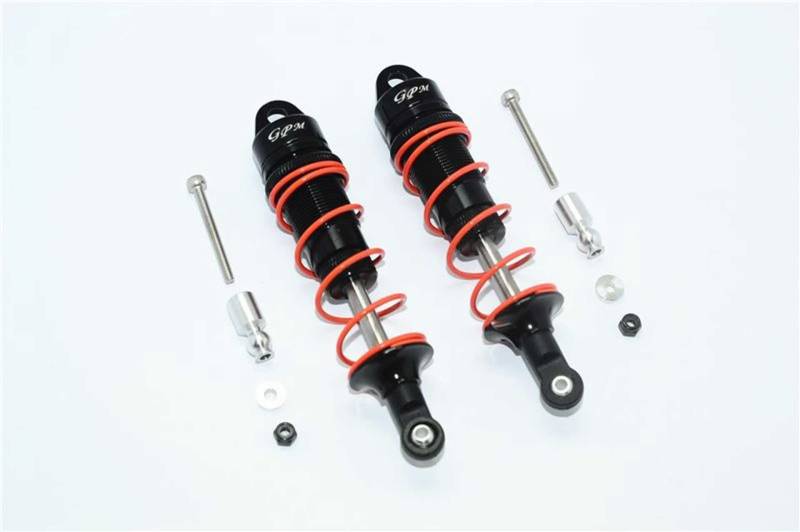 GPM Aluminium Dämpfer vorn 100mm schwarz ARRMA Senton, Typhon 6s von GPM Racing