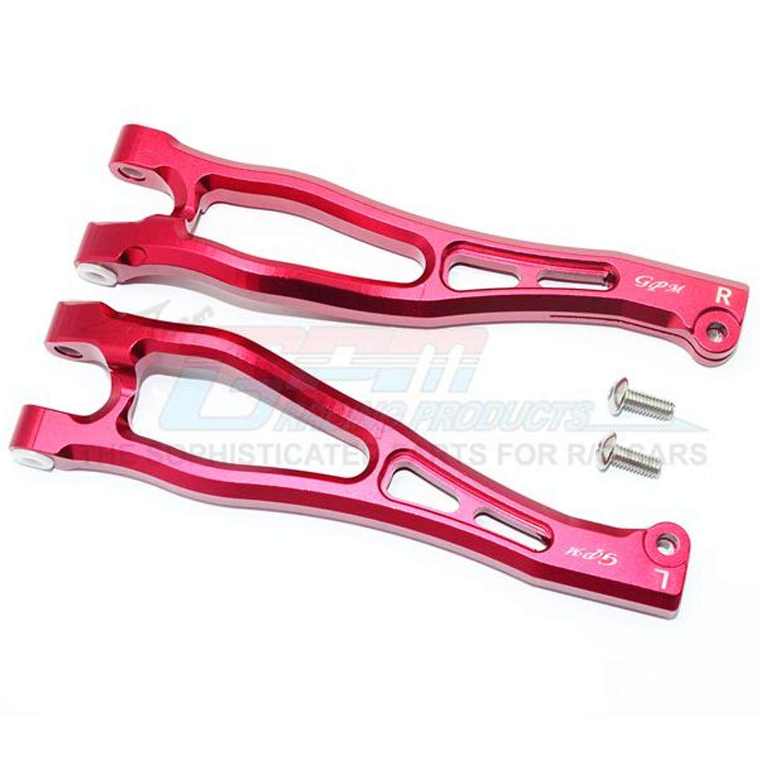 GPM Aluminium Querlenker oben vorn rot ARRMA Kraton, Outcast, Notorius 6s von GPM Racing