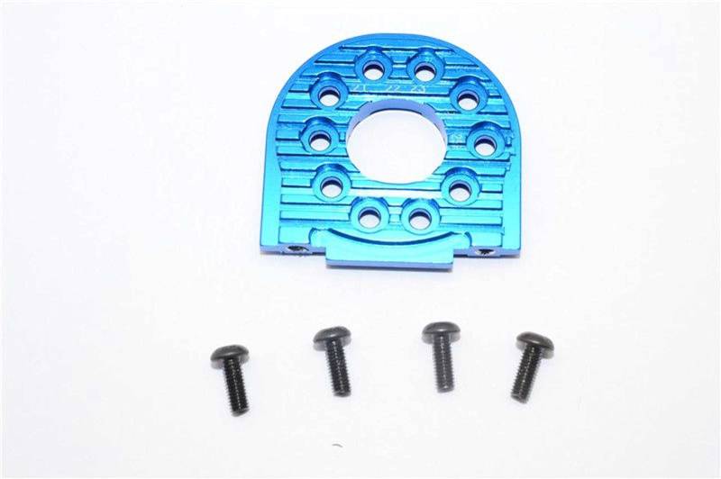 TT-02B & TT-02 Tuning Teile Aluminium Adjustable Motor Mount (for 16T-25T) - 1Pc Blue von GPM