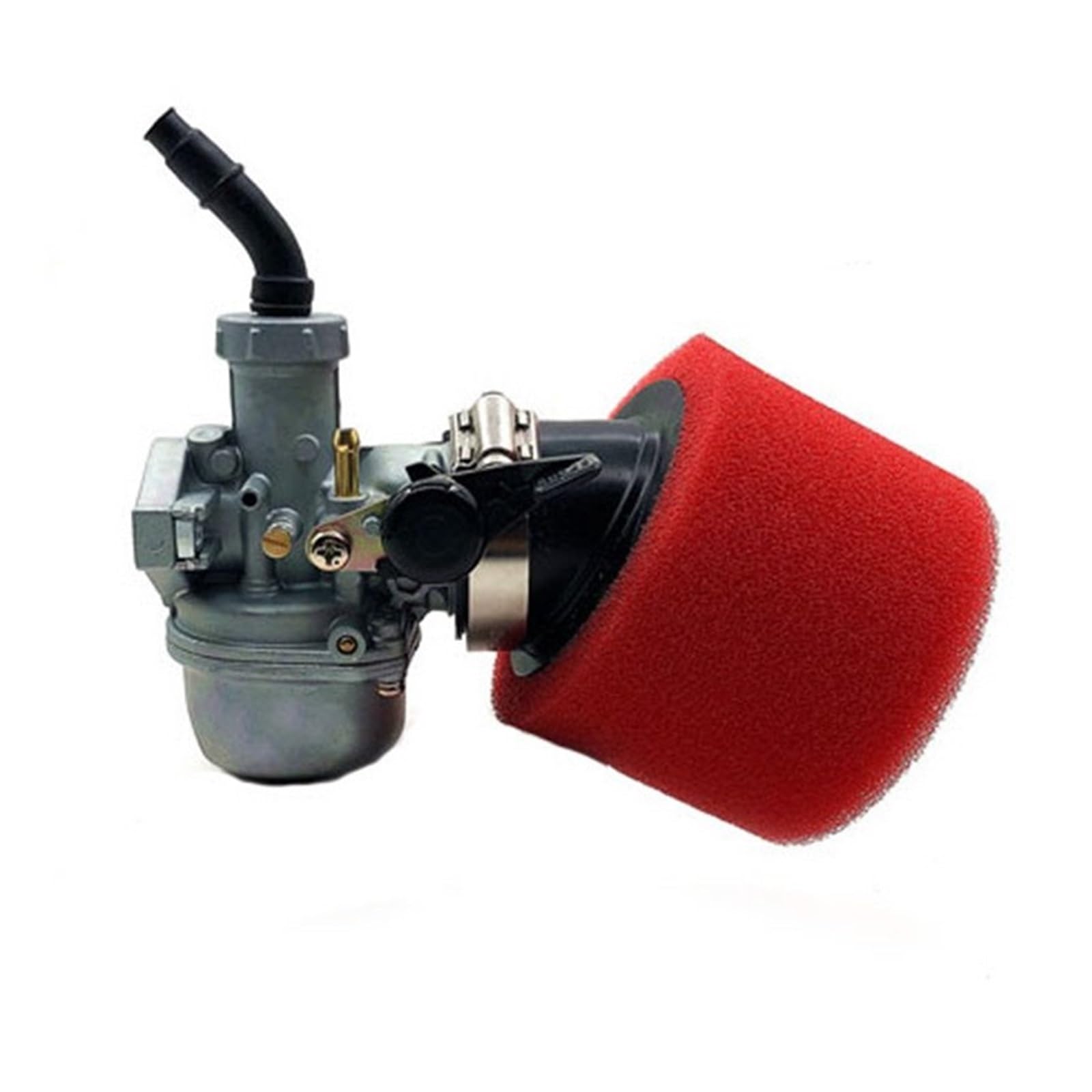 Kit Vergaser Für 110 Für 125cc Dirt Pit Bike ATV AFFE Motorrad Für PZ22 Vergaser 22mm carb Mit Luftfilter(AC) von GPNPCFMFVK