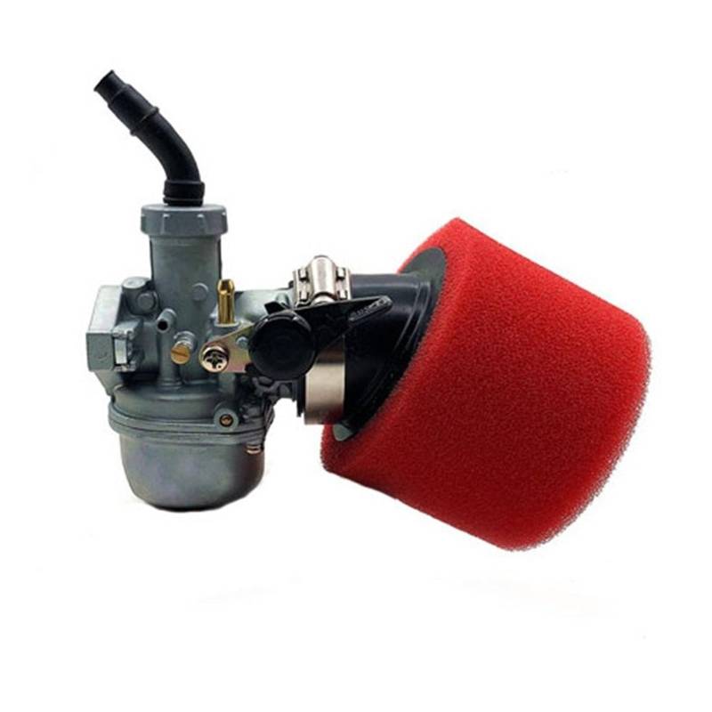 Kit Vergaser Für 110 Für 125cc Dirt Pit Bike ATV AFFE Motorrad Für PZ22 Vergaser 22mm carb Mit Luftfilter(AC) von GPNPCFMFVK
