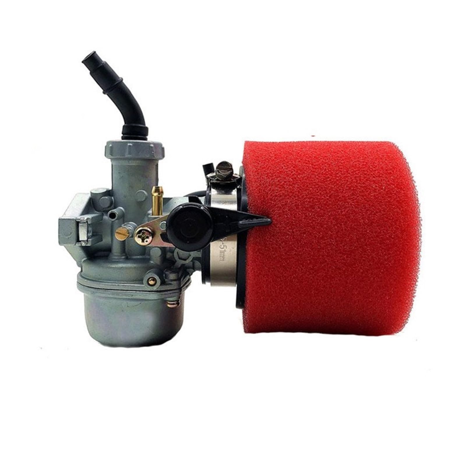 Kit Vergaser Für 110 Für 125cc Dirt Pit Bike ATV AFFE Motorrad Für PZ22 Vergaser 22mm carb Mit Luftfilter(AG) von GPNPCFMFVK