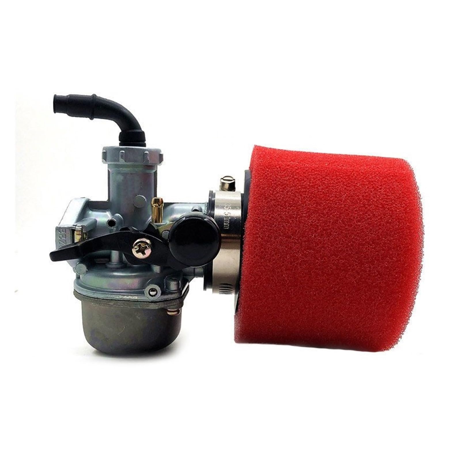 Kit Vergaser Für 110 Für 125cc Dirt Pit Bike ATV AFFE Motorrad Für PZ22 Vergaser 22mm carb Mit Luftfilter(AI) von GPNPCFMFVK
