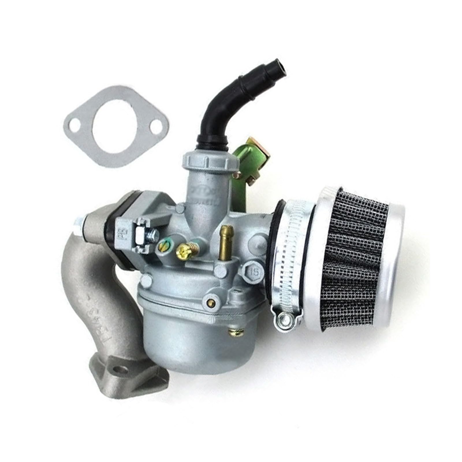 Kit Vergaser Für 19mm Für PZ19 Vergaser Luftfilter Ansaugrohr 50cc 110cc ATV Quad Kit Vergaser Für 19mm Für PZ19 Vergaser Luftfilter Ansaugrohr 50cc 110cc ATV Quad von GPNPCFMFVK
