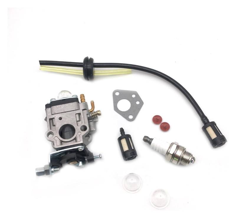 Kit Vergaser Für 43cc 49cc 52cc 15mm Vergaser Kit Mit Dichtung Schlauch Zündkerze Benzin Filter Ersatzteile Vergaser(2) von GPNPCFMFVK