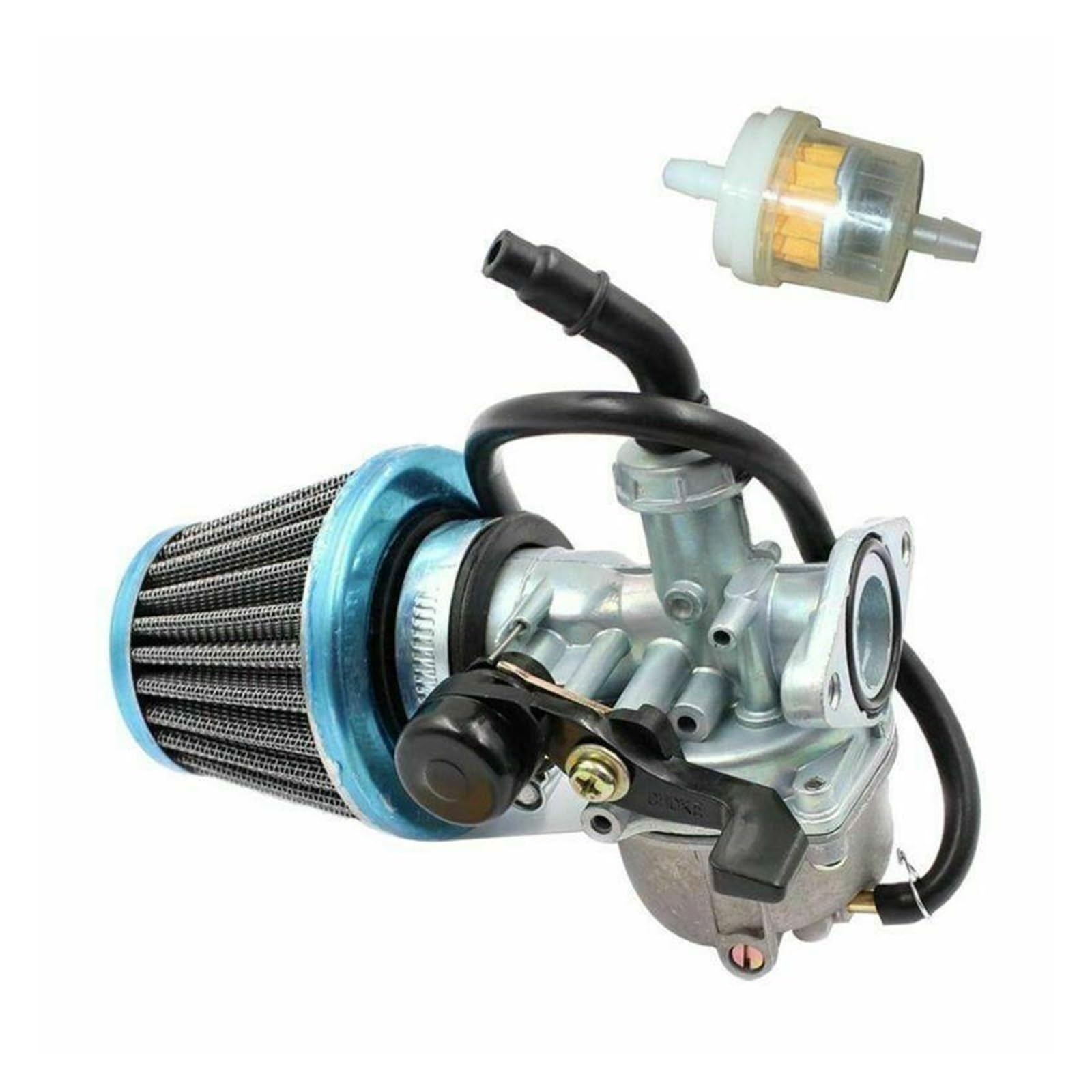 Kit Vergaser Für 50cc 70cc 80cc 90cc 110cc 125cc ATV Scooter FÜR ATV PZ19 Lever Choke Vergaser mit Kraftstofffilter und 35mm Luftfilter Kit Vergaser Für 50cc 70cc 80cc 90cc 110cc 125cc ATV Scooter FÜR ATV PZ19 Lever Choke Vergaser mit Kraftstofffilter und 35mm Luftfilter von GPNPCFMFVK