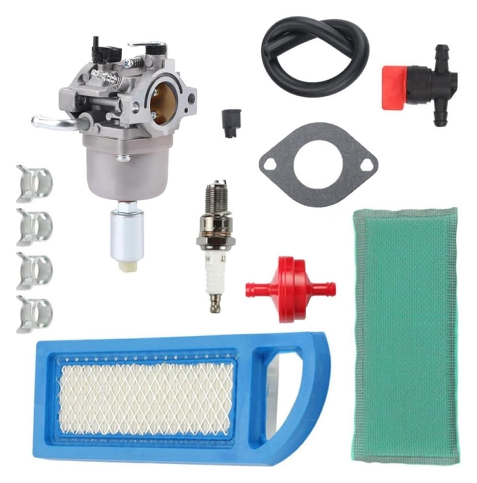 Kit Vergaser Für B&Riggs Für S&tratton 14,5-21 PS 796109 591731 594593 Carb Motor Ausrüstung Metall Vergaser Luftfilter Zündkerze Set Kit Vergaser Für B&Riggs Für S&tratton 14,5-21 PS 796109 591731 594593 Carb Motor Ausrüstung Metall Vergaser Luftfilter Zündkerze Set von GPNPCFMFVK