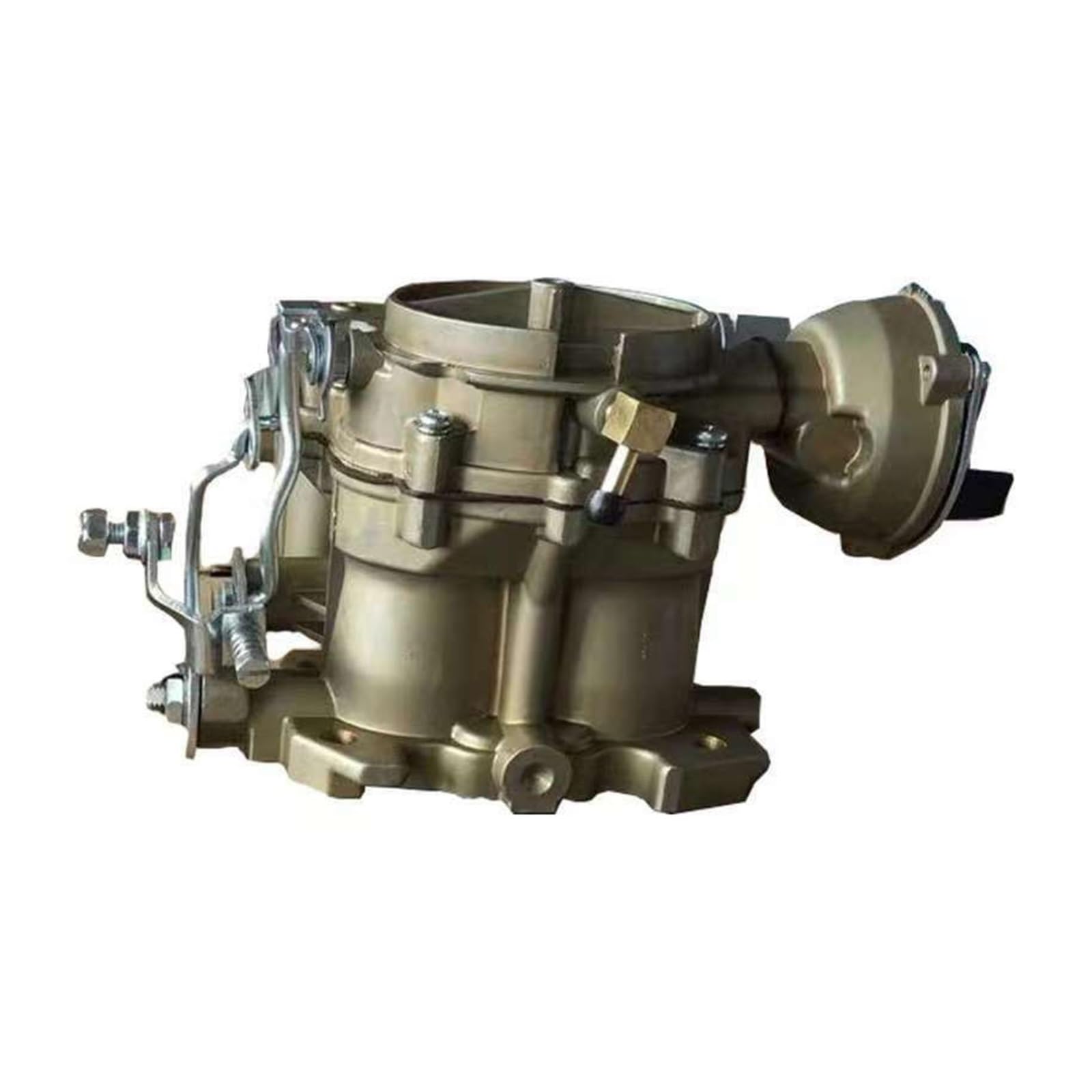 Kit Vergaser Für Mercruiser für 2 Fässer für 3,0 l 4 Zylinder mit einem Langen Gestänge-Marinevergaser(Gelb) von GPNPCFMFVK