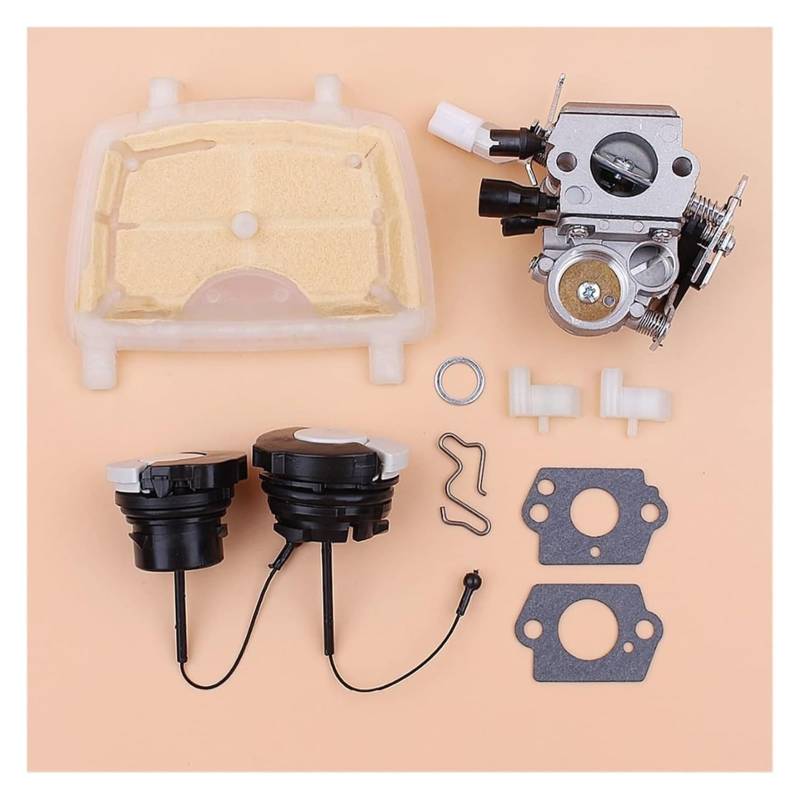 Kit Vergaser Für S&tihl MS171 MS181 MS211 MS201 MS 171 181 201 211 1139 120 0619 Vergaser Luftfilter Heizöl Kappe Klinke Hund Kit Kettensäge von GPNPCFMFVK