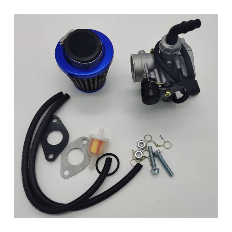Kit Vergaser Für Taotao Für Sunl 50cc 70cc 90cc 110cc 125cc Quad ATV 19mm Hand Choke Vergaser Mit Luftfilter PZ19(Set 2) von GPNPCFMFVK