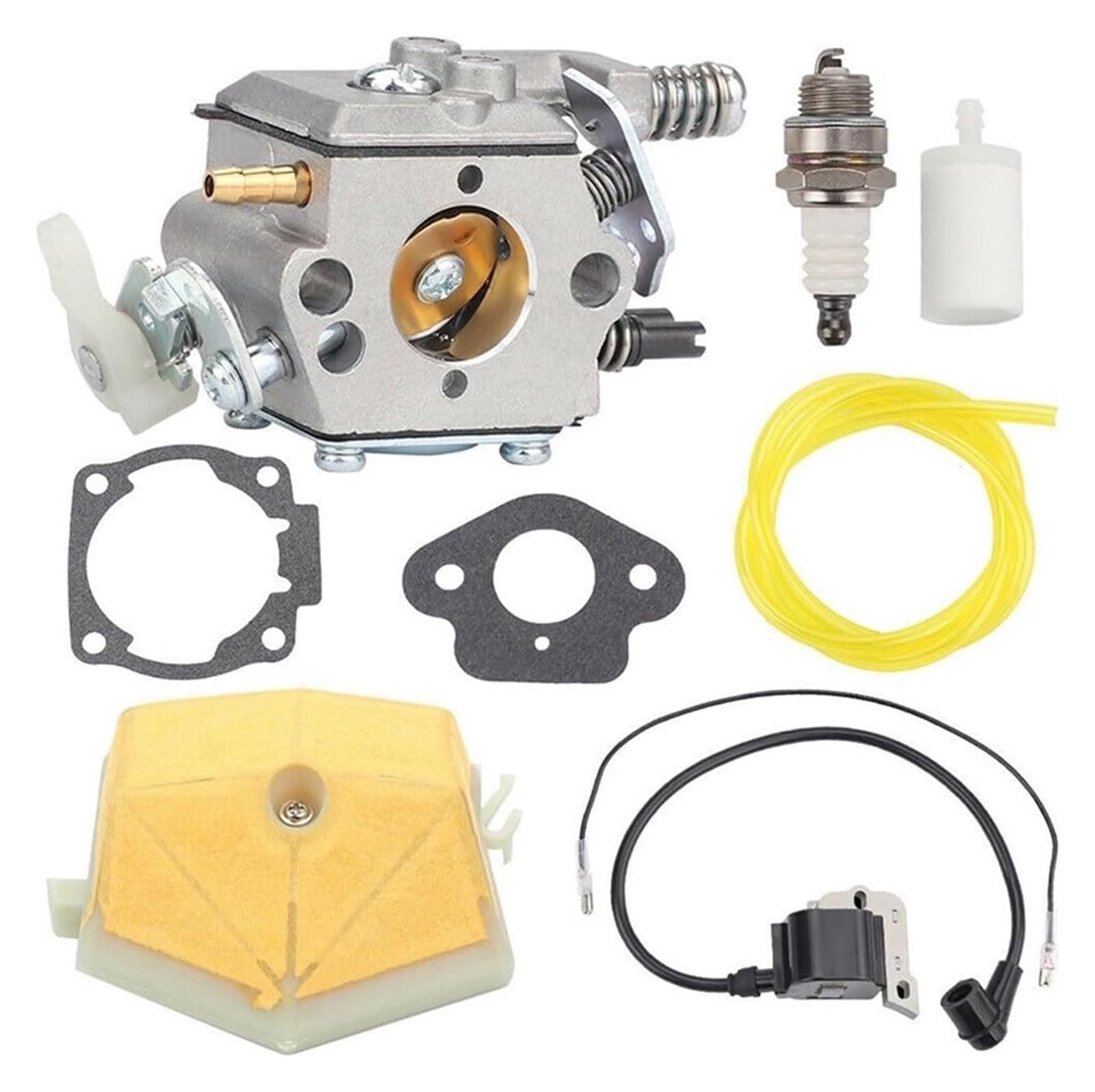 Kit Vergaser Für W&albro WT-170 Für H&USQVARNA 50 51 55 61 257 261 262 Vergasersatz Kettensägenvergaser Zündkerze Kraftstofffilter Vergaser Kit Vergaser Für W&albro WT-170 Für H&USQVARNA 50 51 55 61 257 261 262 Vergasersatz Kettensägenvergaser Zündkerze Kraftstofffilter Vergaser von GPNPCFMFVK