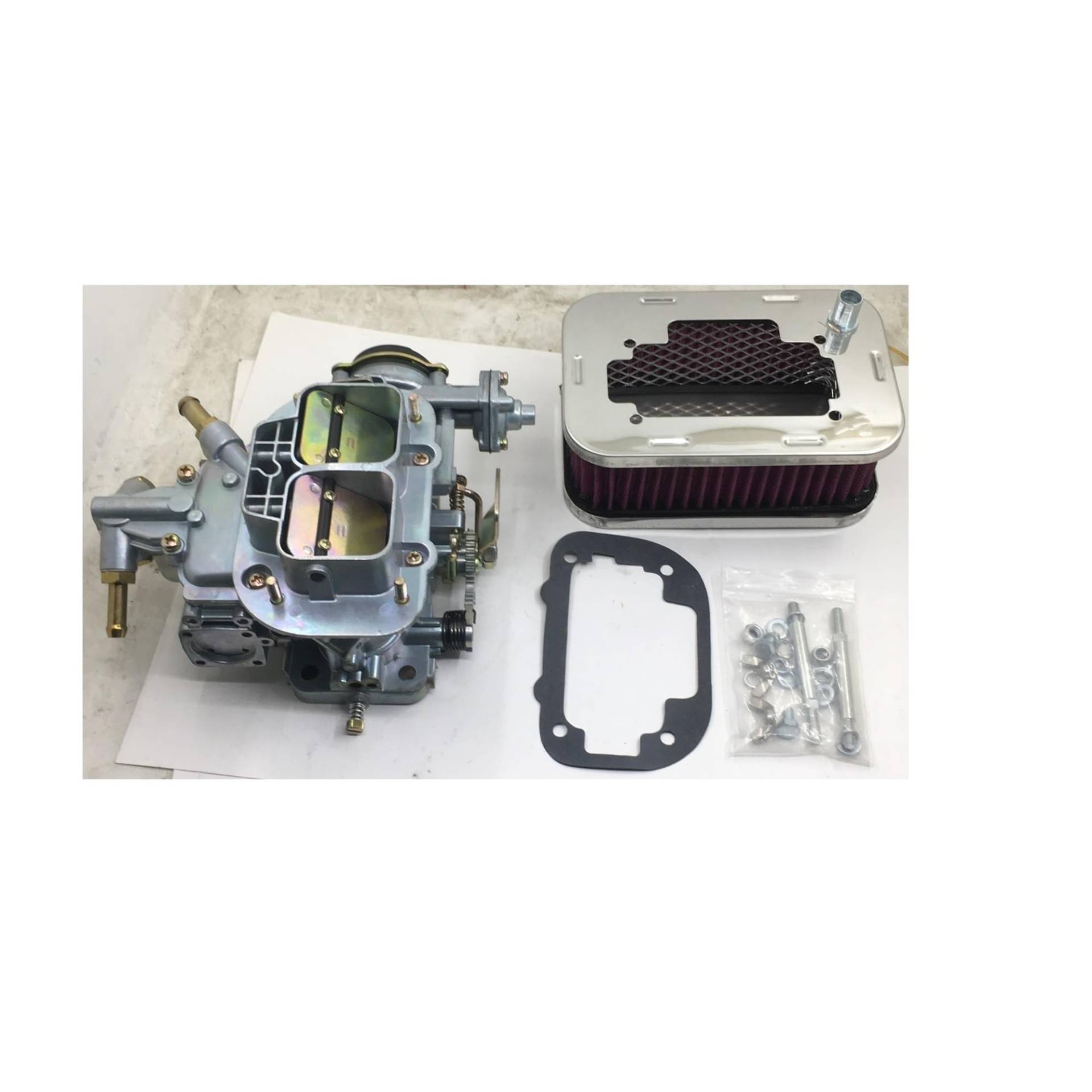 Kit Vergaser Für Weber Für 38X38 38DGES 38MM Vergaser 2 Barrel + Luftfilter 65mm Hoch Kit Vergaser Für Weber Für 38X38 38DGES 38MM Vergaser 2 Barrel + Luftfilter 65mm Hoch von GPNPCFMFVK