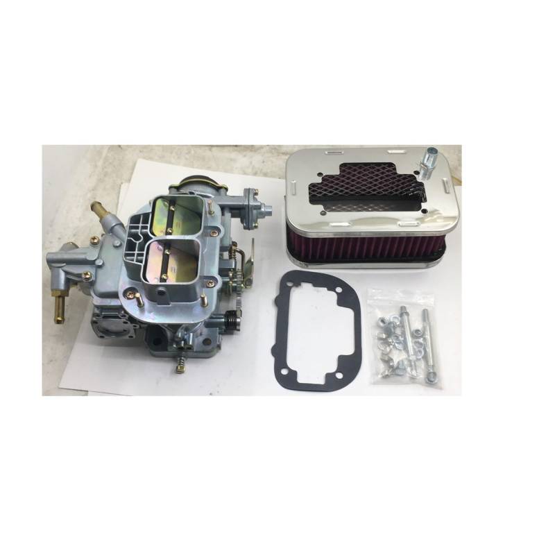 Kit Vergaser Für Weber Für 38X38 38DGES 38MM Vergaser 2 Barrel + Luftfilter 65mm Hoch von GPNPCFMFVK