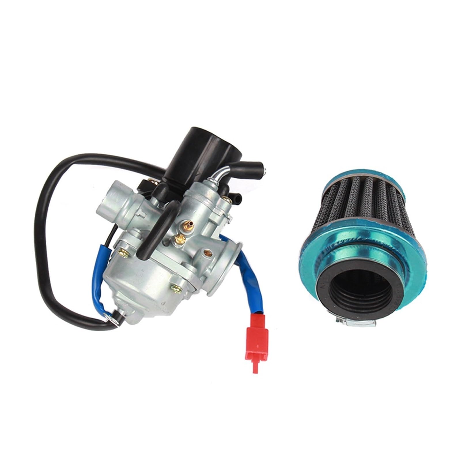 Kit Vergaser Für Y&AMAHA Für 2 Takt Für 50cc Für 90cc Für Jog Für JOG50 Für JOG90 1E40QMB 1PE40QMB 1E50QMG E-TON 19mm Moped Vergaser Mit Luftfilter(Jog with air Filter) von GPNPCFMFVK