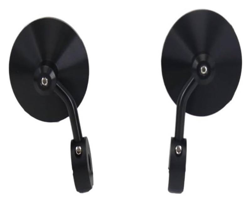 Lenkerendenspiegel Motorrad Für BM&W RNINET RnineT R NineT R Nine T NINET R9T Motorrad Spiegel Griff Bar End Rearview Außenspiegel Zubehör Rückspiegel(Schwarz) von GPNPCFMFVK