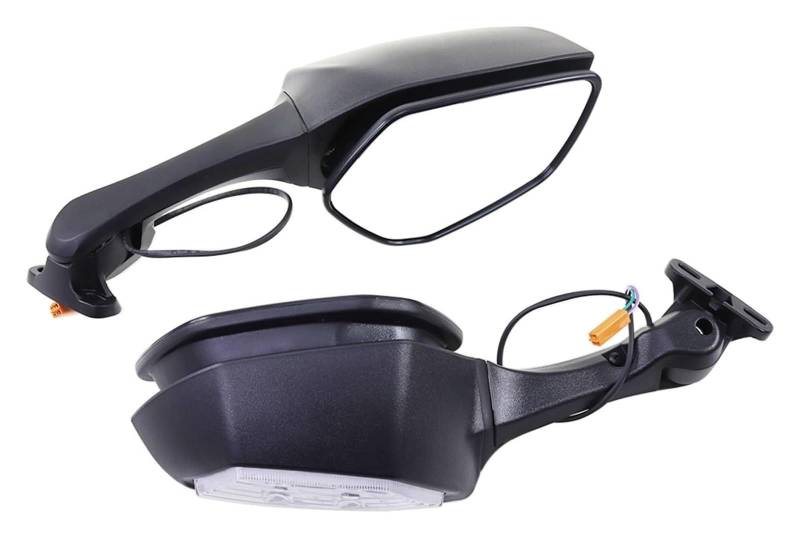 Lenkerendenspiegel Motorrad Für CBR250R CBR300R CBR500R CBR650F CBR650R Motorrad Spiegel Rearview Außenspiegel W/Blinker Rückspiegel Rückspiegel von GPNPCFMFVK