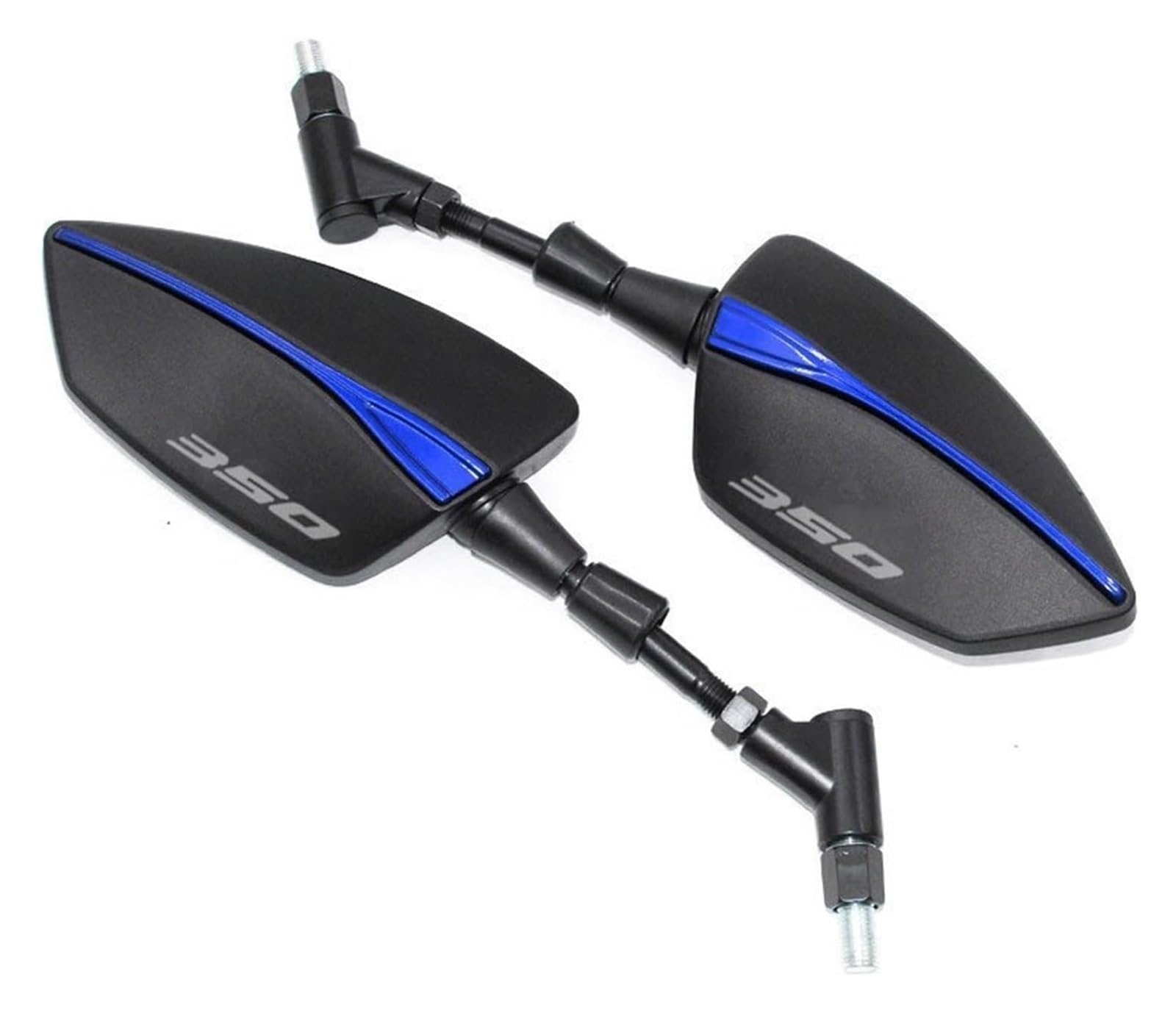 Lenkerendenspiegel Motorrad Für FO&RZA 350 Für FORZA350 NSS350 NSS 350 Motorrad Rearview Außenspiegel Universal 8/10MM Schraube Rückspiegel Rückspiegel(2) von GPNPCFMFVK