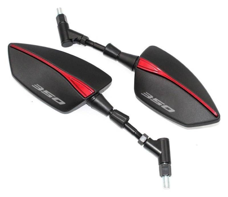 Lenkerendenspiegel Motorrad Für FO&RZA 350 Für FORZA350 NSS350 NSS 350 Motorrad Rearview Außenspiegel Universal 8/10MM Schraube Rückspiegel Rückspiegel(4) von GPNPCFMFVK