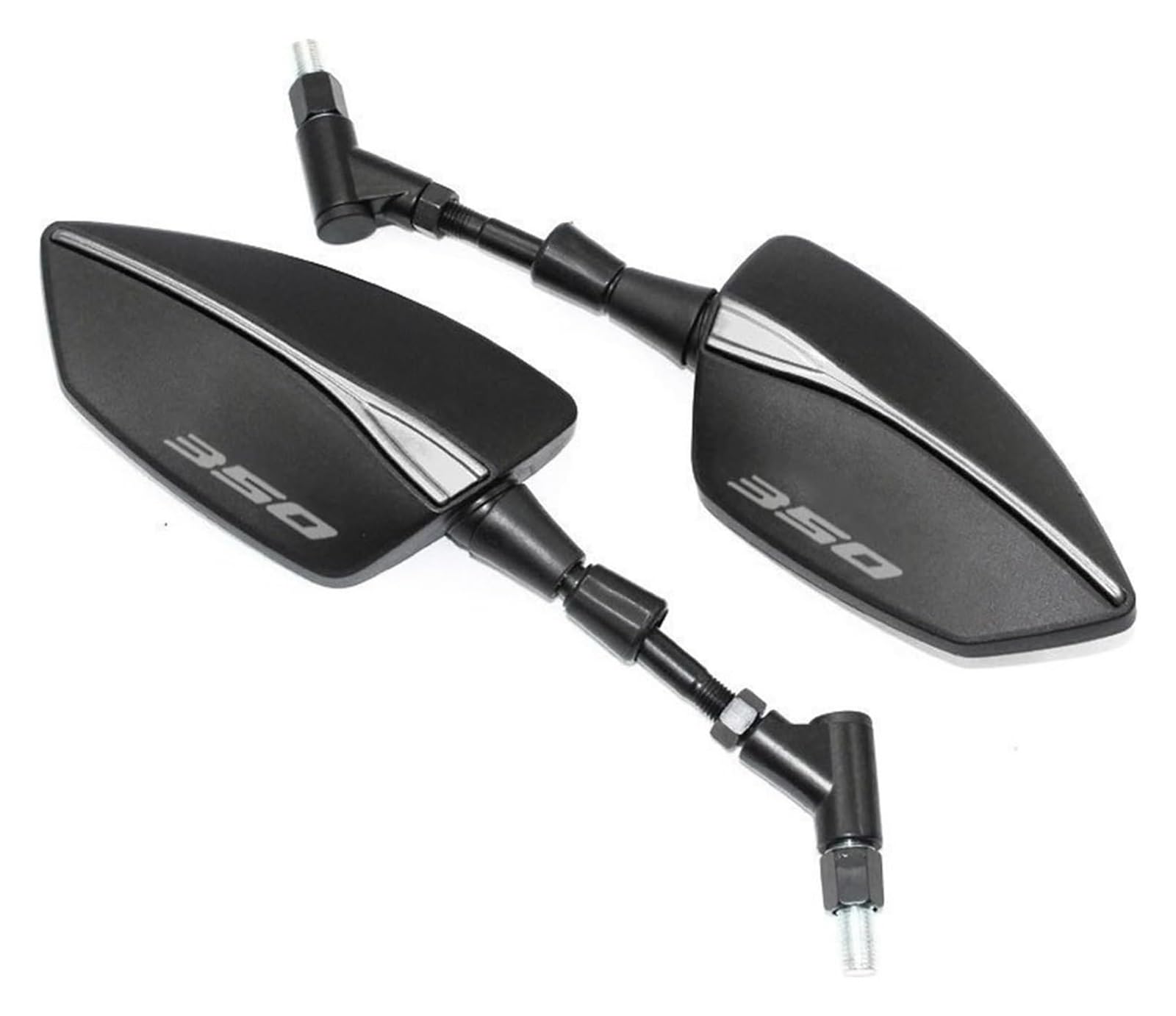 Lenkerendenspiegel Motorrad Für FO&RZA 350 Für FORZA350 NSS350 NSS 350 Motorrad Rearview Außenspiegel Universal 8/10MM Schraube Rückspiegel Rückspiegel(5) von GPNPCFMFVK