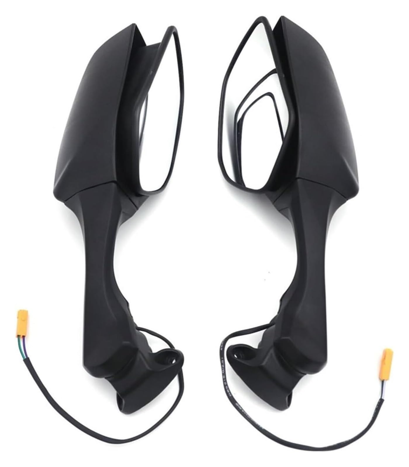 Lenkerendenspiegel Motorrad Für Kawa&saki Für Ninja ZX10R ZX-10R 2011-2015 Motorrad Faltbare Spiegel Blinker Rückansicht Rückspiegel Rückspiegel(MT252-036-BK) von GPNPCFMFVK