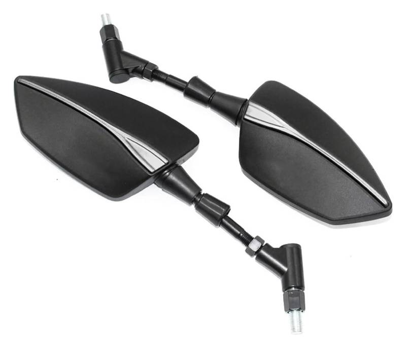 Lenkerendenspiegel Motorrad Für SH300 SH300i SH 300 SH 300I Motorrad Rückspiegel Außenspiegel Universal 8MM 10MM Schraube Motorrad Rückspiegel Rückspiegel(10) von GPNPCFMFVK