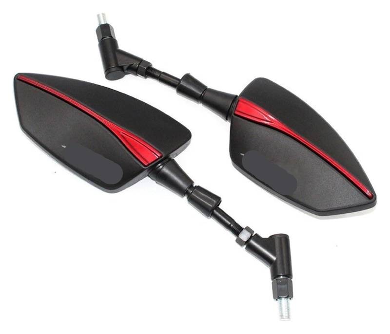 Lenkerendenspiegel Motorrad Für SH300 SH300i SH 300 SH 300I Motorrad Rückspiegel Außenspiegel Universal 8MM 10MM Schraube Motorrad Rückspiegel Rückspiegel(4) von GPNPCFMFVK
