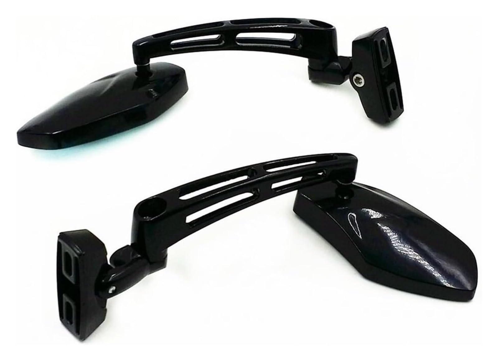 Lenkerendenspiegel Motorrad Für Suz&uki GSXR 600 GSXR 750 GSXR 1000 Für Haya&busa GSX1300R SV650S SV1000S Motorrad Rearview Außenspiegel Rückspiegel Rückspiegel(Schwarz) von GPNPCFMFVK