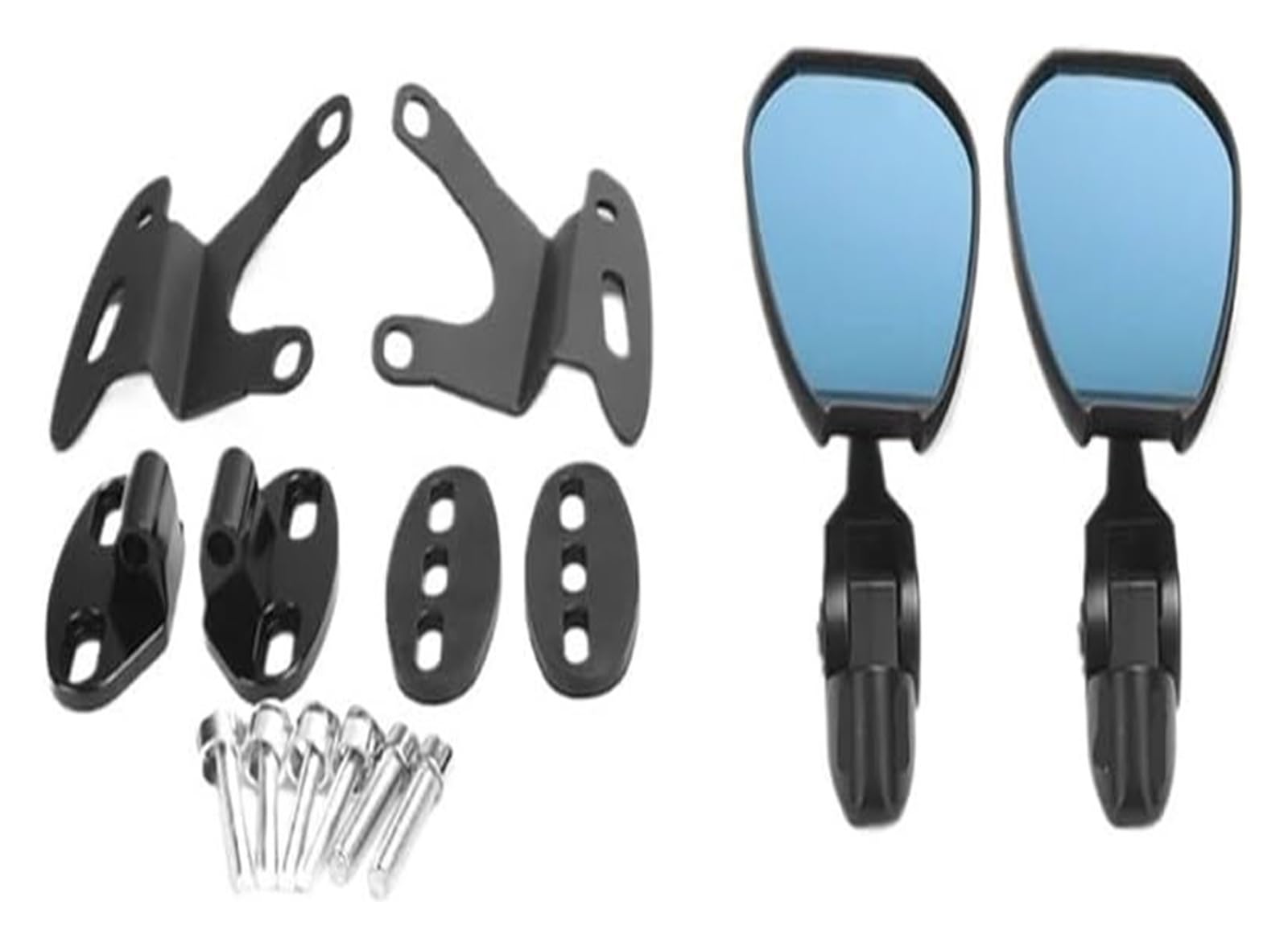 Lenkerendenspiegel Motorrad Für Yam&aha XMAX300 Xmax300 X MAX 300 2017-2023 Motorradzubehör Spiegel Motorrad Rückspiegel Geeignet Rückspiegel(2023 Short Rod) von GPNPCFMFVK