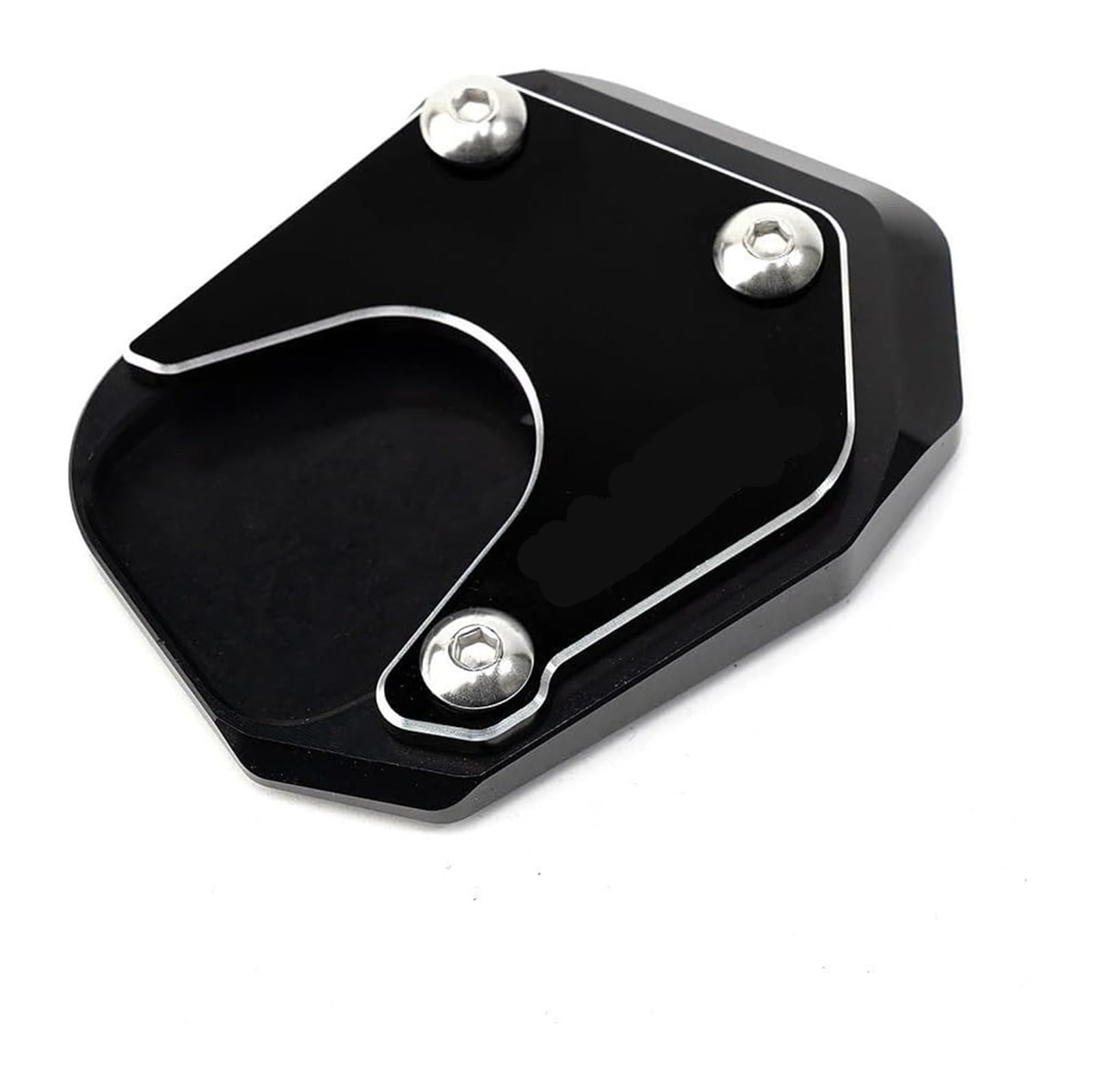 Motorrad Seitenständer Für CBR 1000RR CBR1000RR CBR 1000 RR 2004-2007 Motorradzubehör Ständer Fuß Seitenständer Pad Reifen Ventilkappen Ständerpolster(Enlarger Pad 5) von GPNPCFMFVK
