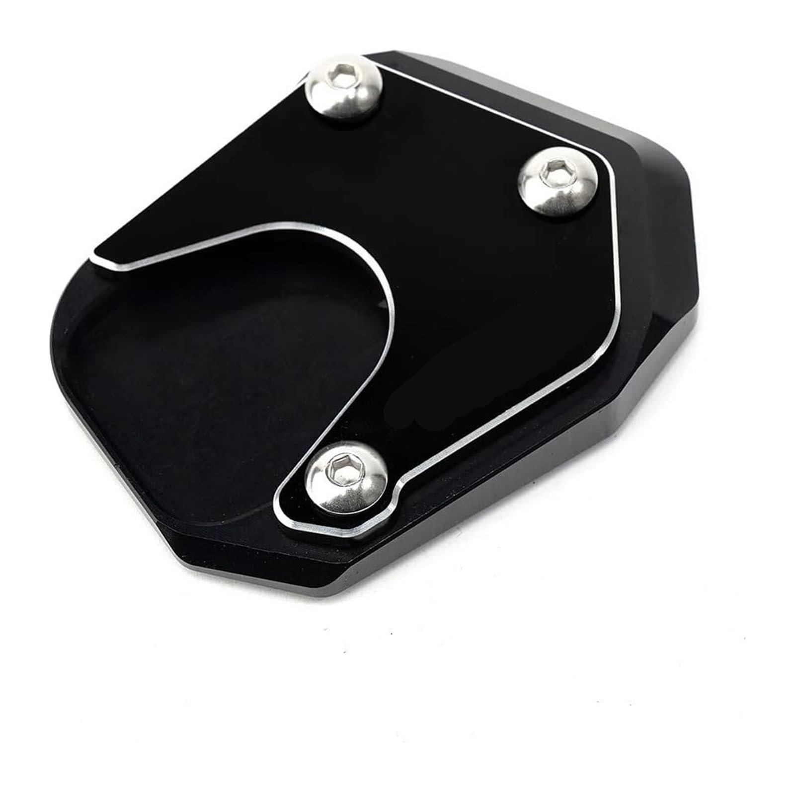 Motorrad Seitenständer Für CBR 1000RR CBR1000RR CBR 1000 RR 2004-2007 Motorradzubehör Ständer Fuß Seitenständer Pad Reifen Ventilkappen Ständerpolster(Enlarger Pad 5) von GPNPCFMFVK