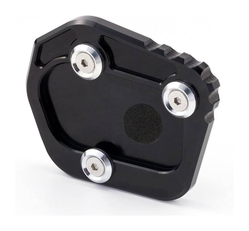 Motorrad Seitenständer Für F900XR 2020 2021 F 900 XR 900XR Motorrad CNC Fuß Seitenständer Vergrößern Verlängerung Kickstand Pad Ständerpolster(Schwarz) von GPNPCFMFVK