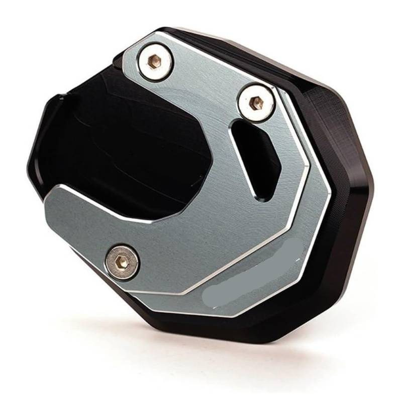 Motorrad Seitenständer Für NC750X NC 750 X NC 750X 2021-2023 Motorrad Fuß Seitenständer Pad Ständer Vergrößerungsplatte Unterstützung Erweiterung Schlüsselanhänger Ständerpolster(NC750X-Grey) von GPNPCFMFVK
