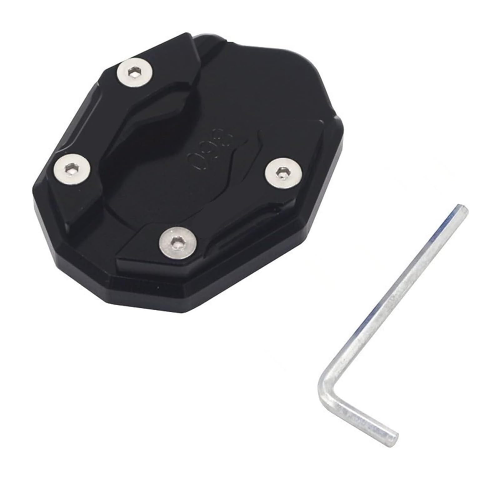 Motorrad Seitenständer Für PCX150 PCX160 PCX 150 PCX 160 PCX125 PCX 125 Zubehör Motorrad Seitenstütze Vergrößerter Block Einparkhilfe Ständerpolster(Black b) von GPNPCFMFVK