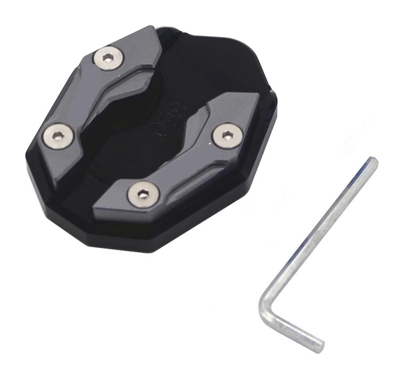 Motorrad Seitenständer Für PCX150 PCX160 PCX 150 PCX 160 PCX125 PCX 125 Zubehör Motorrad Seitenstütze Vergrößerter Block Einparkhilfe Ständerpolster(Gray b) von GPNPCFMFVK