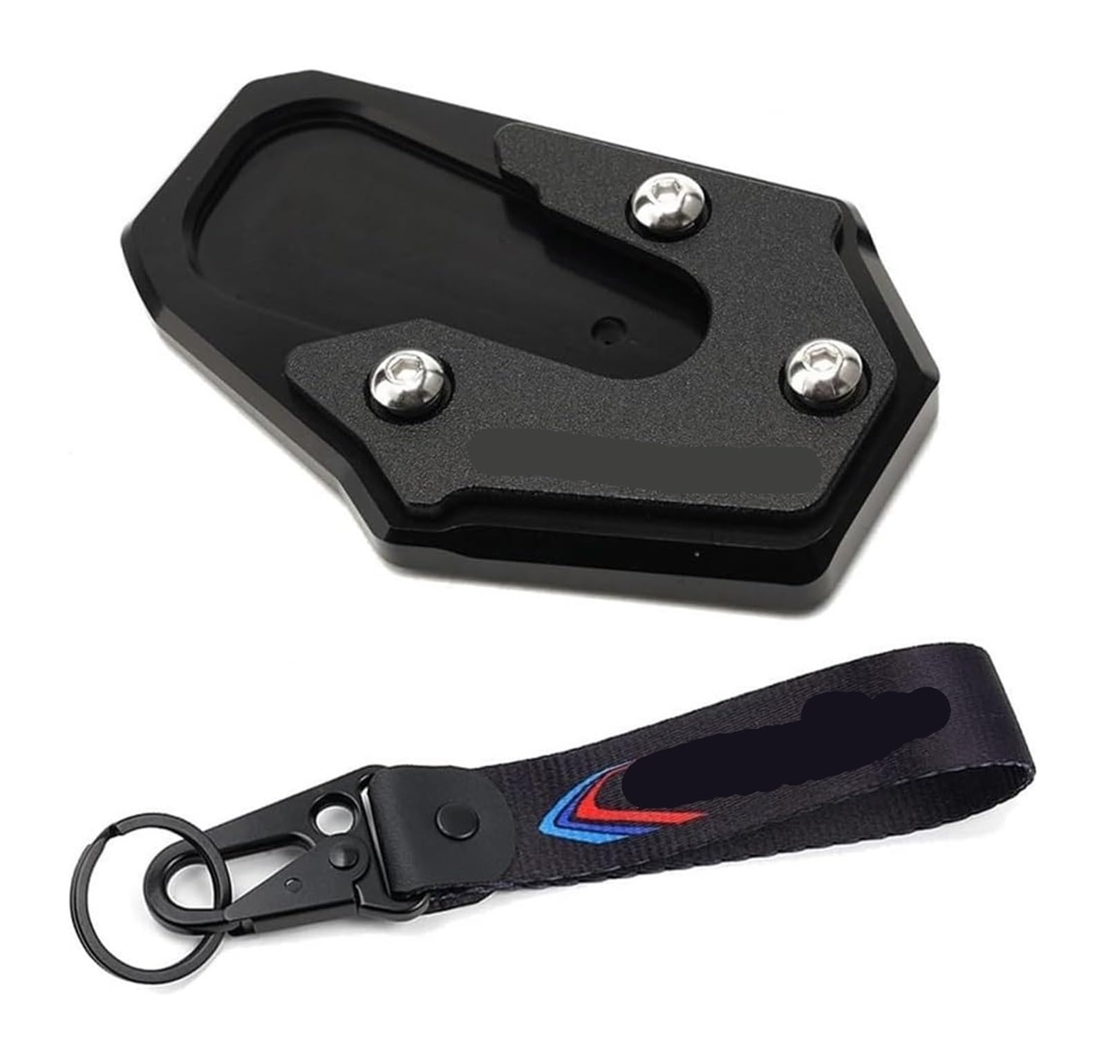 Motorrad Seitenständer Für R1200RT R1200 RT 2014-2018 R1250RT R1250 RT 2018-2020 Zubehör Motorrad Schlüsselanhänger Kickstand Seitenständer Verlängerungspad Ständerpolster(R1250RT Black) von GPNPCFMFVK