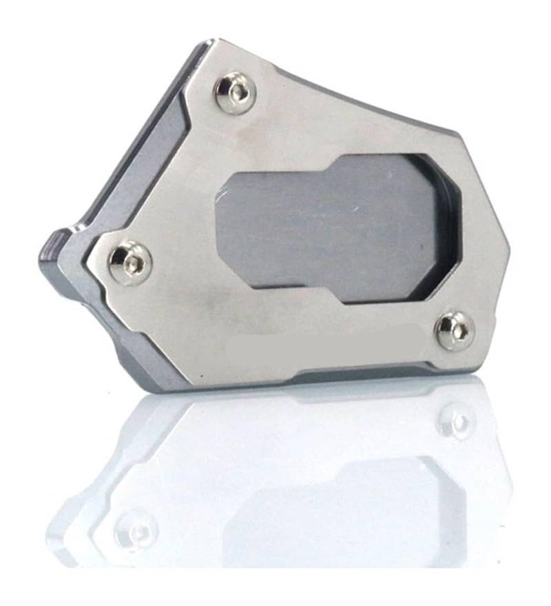 Motorrad Seitenständer Für R1250GS R1250 GS R 1250 GS 2018 2019 Motorrad CNC Ständer Verlängerungsplatte Motorräder Seitenständer Vergrößerer Ständerpolster(Grey) von GPNPCFMFVK