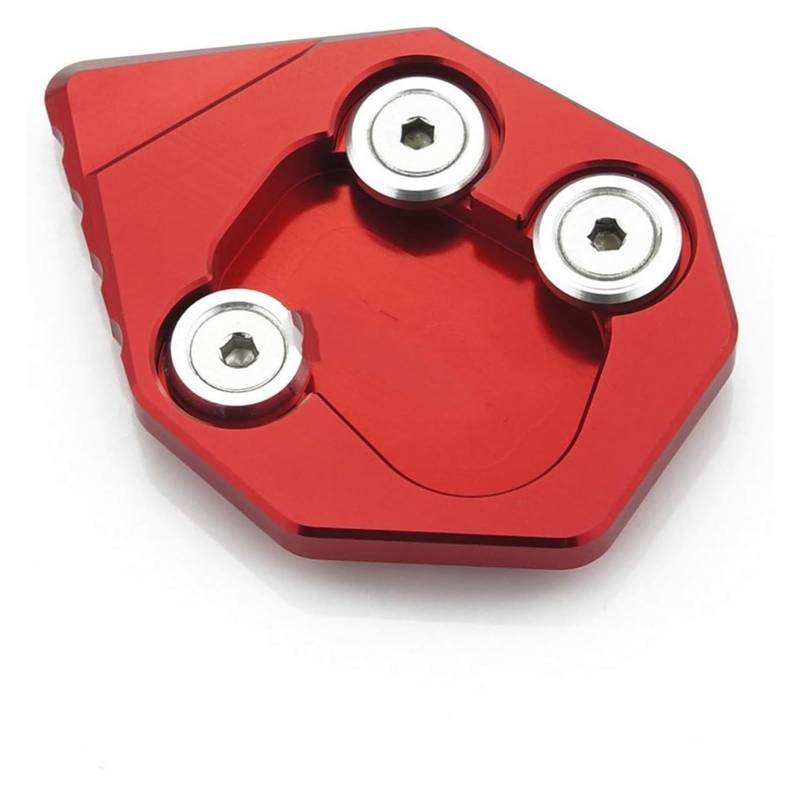 Motorrad Seitenständer Für S1000RR S 1000RR 2015 2016 Motorrad Ständer Fuß Seitenständer Pad Rahmen Stativ Unterstützung Vergrößerungsplatte Halterung Ständerpolster(rot) von GPNPCFMFVK