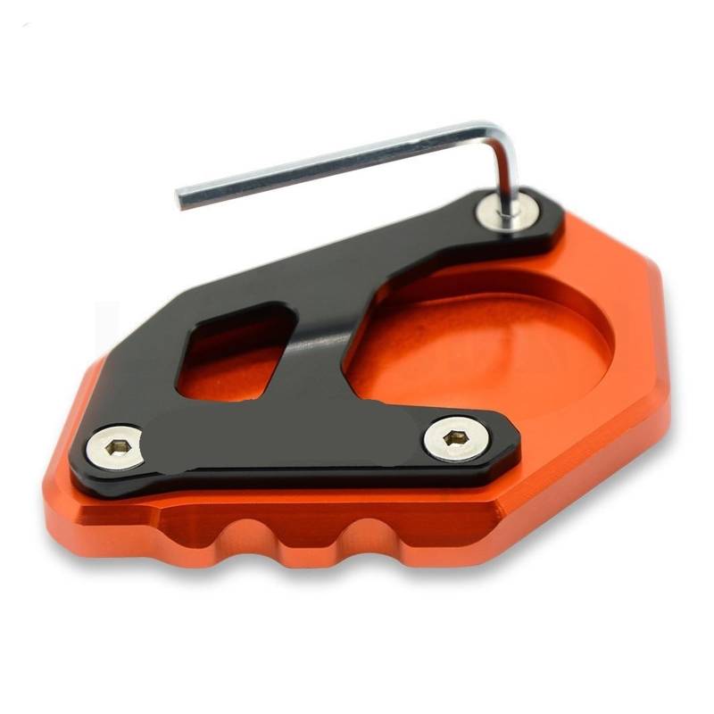 Motorrad Seitenständer Motorrad Kickstand Fuß Seite Stehen Vergrößern Erweiterung Unterstützung Für 790 890 1050 1090 1190 1290 Für Abenteuer Super ADV R S T Ständerpolster(E) von GPNPCFMFVK