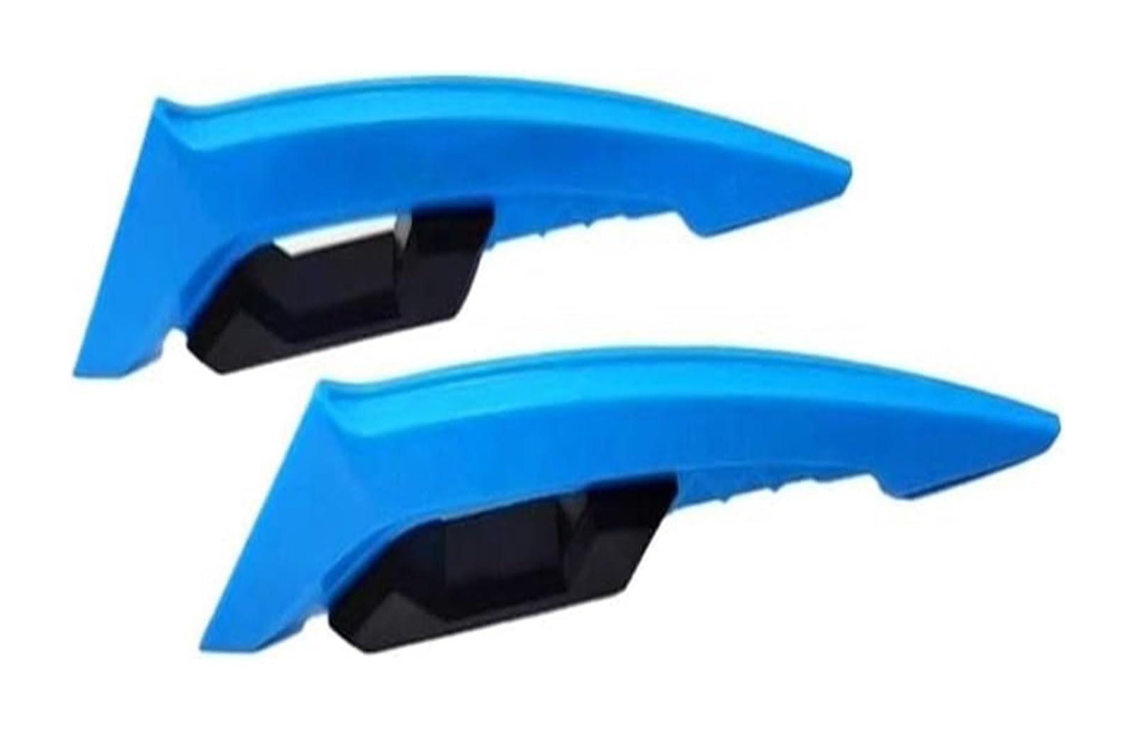 Seitliche Luftkanalabdeckung 2 Stücke Universal Motorrad Winglet Aerodynamische Spoiler Dynamische Flügel Dekoration Aufkleber Für Motorrad Roller Seitenluftkanal(Color-b) von GPNPCFMFVK